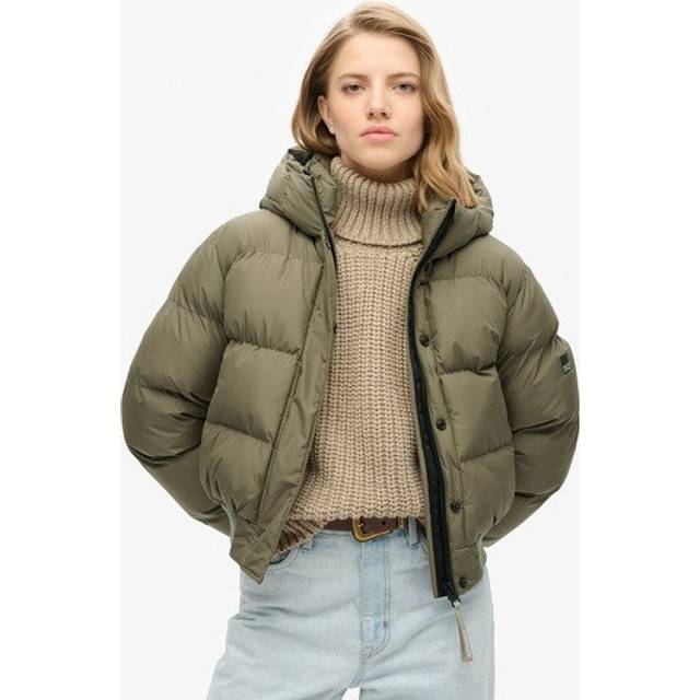 Superdry Hooded Sports Puffer Bomber Jacket