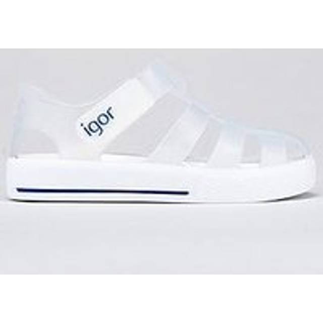 Igor Star Jelly Sandal, Clear, Size 2 Older