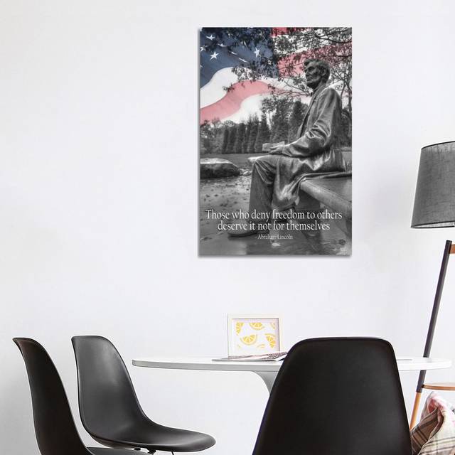 Freedom To Others by Lori Deiter - No Frame Gallery-Wrapped Canvas Giclée on Canvas - White;Grey;Silver;Gray;Orchid Pink (101.6cm H x 66.04cm W)