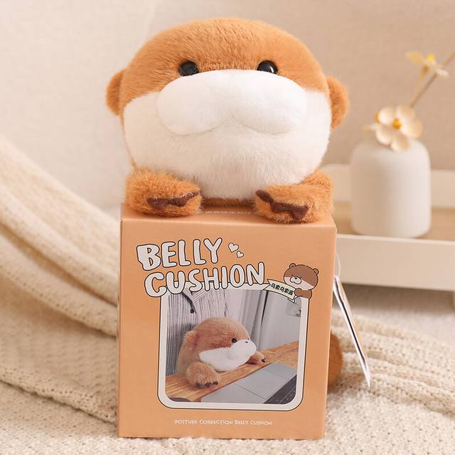 (Style C) Capybara Plush Toy Cute Cartoon Girl Birthday Holiday Gift Throw Pillow Doll