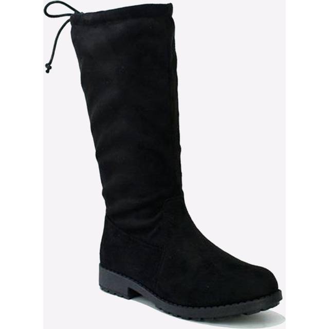 Reveal Harley Girls Boots | School Shoes  | Black  | UK Size 12