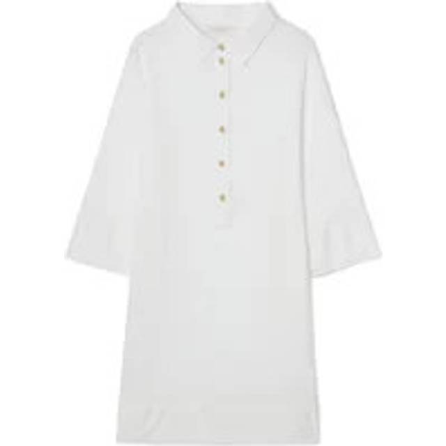 Busnel, Klänning, Dam, XL, Linne, Ninette Klänning - white (XL)