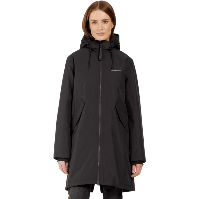 Didriksons W Fia Wns Parka Skaljackor Black - 38