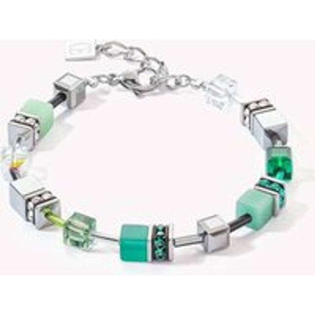 Coeur De Lion Classic GEOCUBE Bracelet Sea Green For Women - green