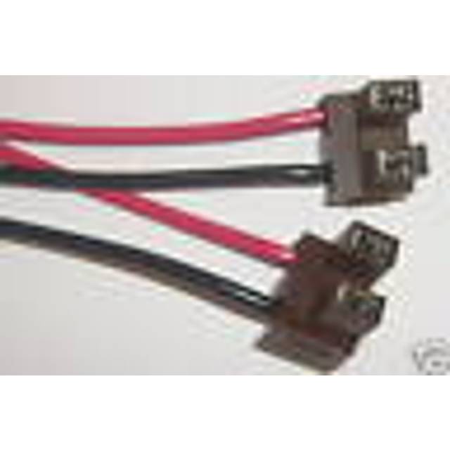 2 x h7 headlight bulb holders wire headlamp connectors blocks
