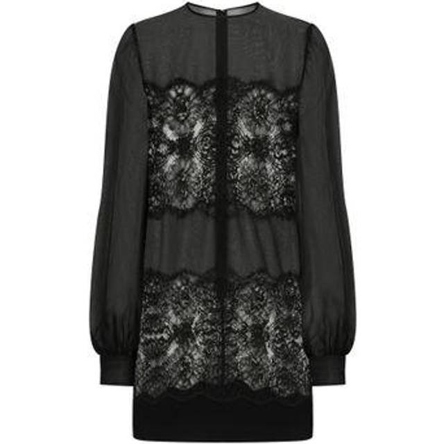 Dolce & Gabbana Silk Organza Mini Dress - 36