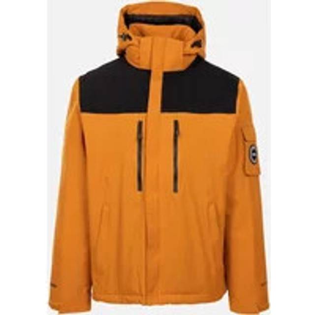 (L, Ginger) Trespass Mens Jenkins DLX Padded Jacket
