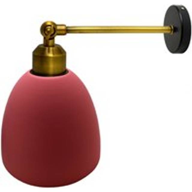Modern Industrial Wall Sconce Light Swan Neck Arm Chrome Wall Lamp Shade with E27 Holder Fitting.