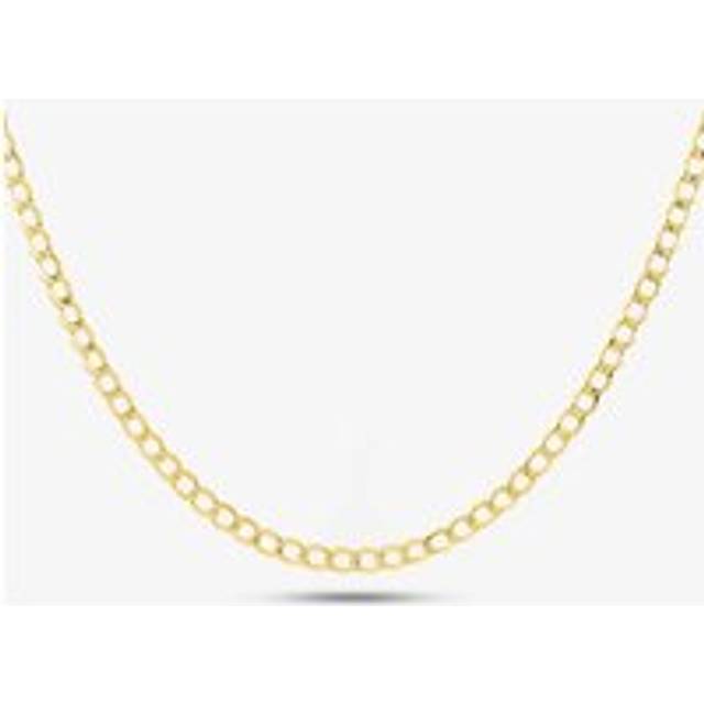 9ct Yellow Gold 24 Inch Curb Chain HC070-24