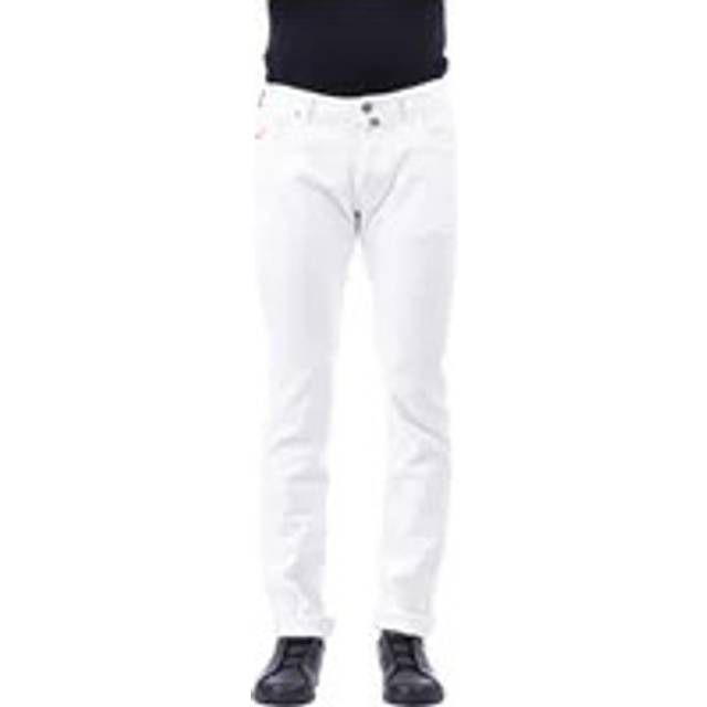 Jacob Cohën, Jeans, Herr, W32, Bomull, Vita Jeans Nick Modell