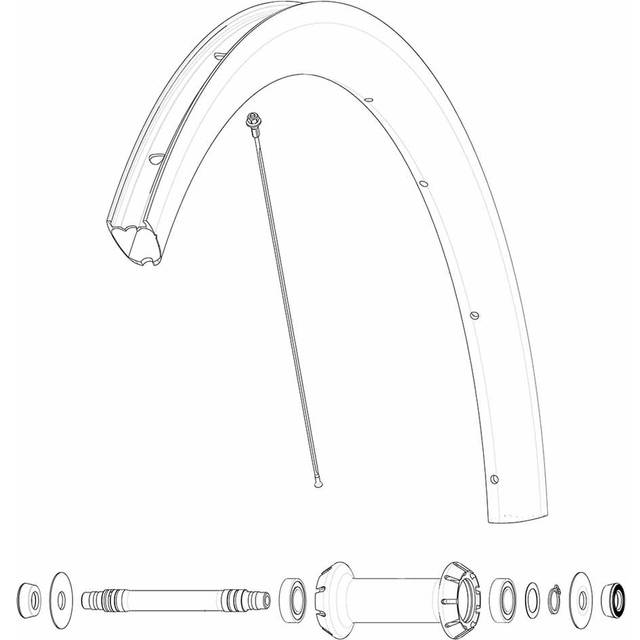 Mavic Front Rb For Qrm Lejer