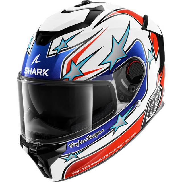 Shark Spartan GT Pro Carbon Flagstaff, full face helmet , color: White/Red/Blue , size: M