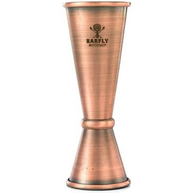 Barfly M37005ACP Japanese Style Jigger  1 oz x 2 oz  Antique Copper