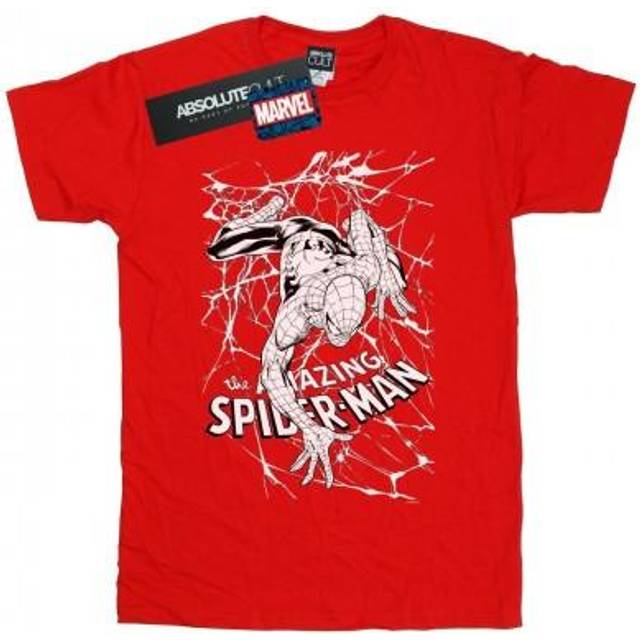 Spider-Man Web Crawler T-Shirt - Red - 12-13 Years