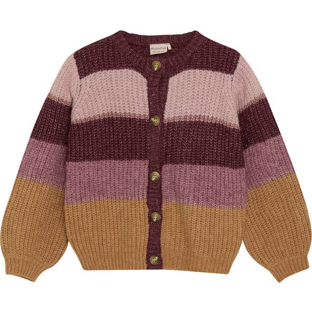 MINYMO Cardigan Ls Knit |Rosa |116
