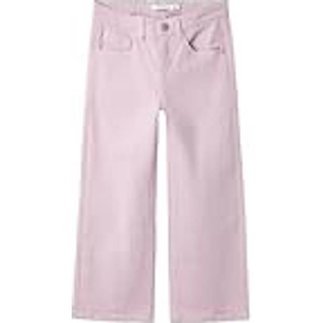 NAME IT Nkfrose Wide Twi Pant 1115-Tp |Lila |128