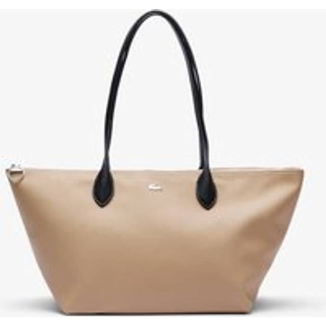 Lacoste Athena Shopping Bag Size One size Eco Sand Black