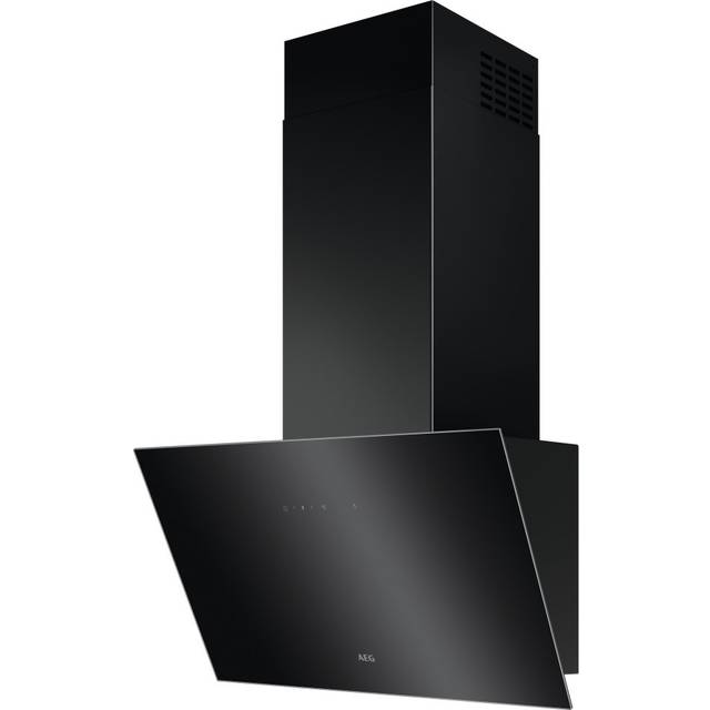 AEG DVX5661HB 8000 Hob2Hood® 60cm Angled Cooker Hood in Black