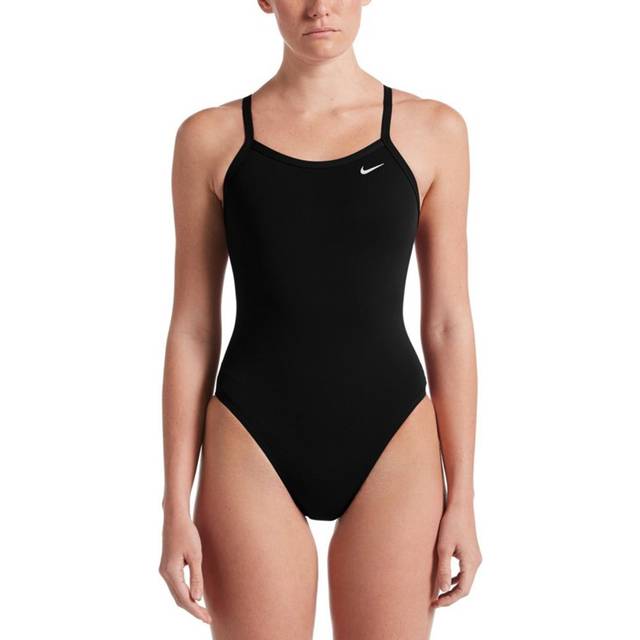 Nike Hydrastrong Solid Racerback One Piece Female Black