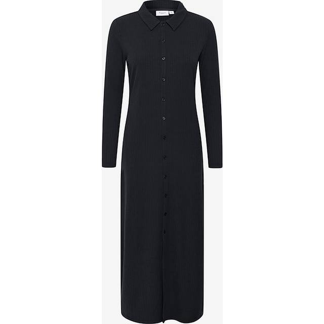 Saint Tropez Goda Rib Knit Shirt Dress