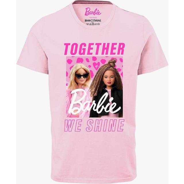 Barbie - Kids T Shirt - Pink - Age 5 - 6 Years