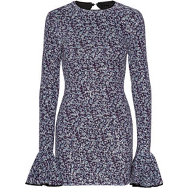 ROTATE Birger Christensen Sequinned Mini Dress - DK 42/UK 16 - Grey