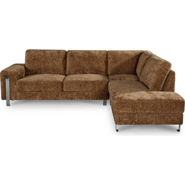 Fairmont Park Beyzanur Upholstered Corner Sectional Brown 83cm H X 263cm W X 207cm D
