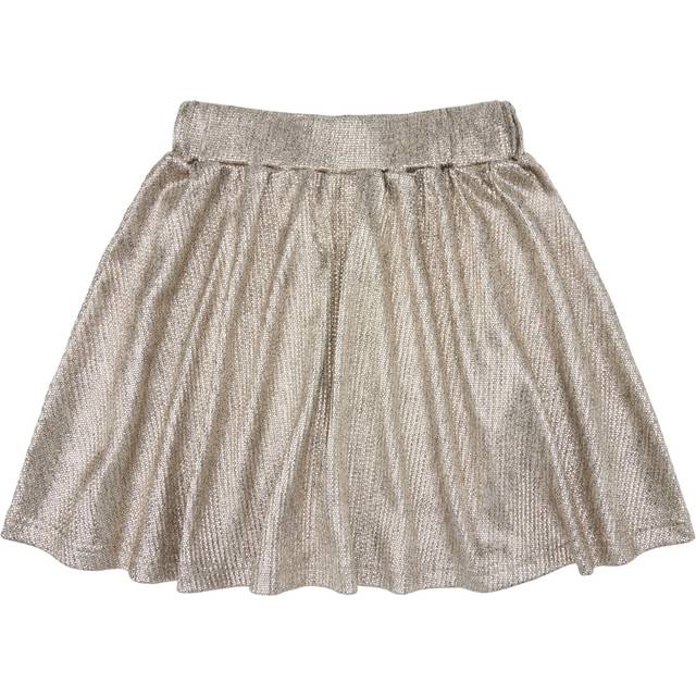 The New Kjol - Rib - TNLeah - Gold - The New - 9-10 år (134-140) - Kjol