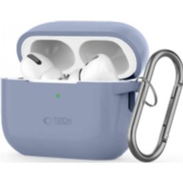 Tech-Protect Apple Airpods Pro 1/2 Skal Silikon Hook - HimmelsblÃ¥