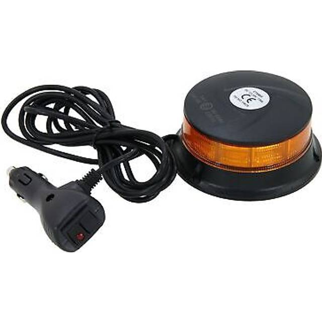 R65 micro magnetic amber led beacon flashing warning light 12/24v