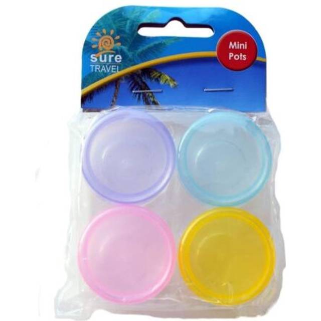 Sure Travel Mini Pots Pack of 4