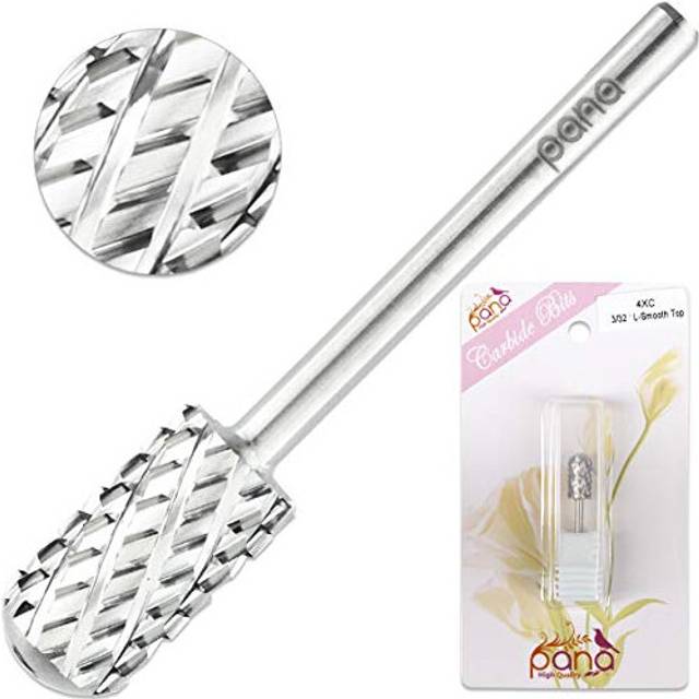 Pana Silver 4XC 4 Extra Coarse *Smooth Round Top* Large Dome Top Barrel Carbide Bit 3/32 Shank Size
