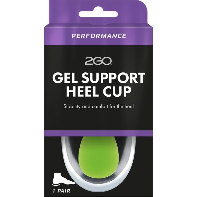 Inläggssula 2GO Gel support Heel Cup small