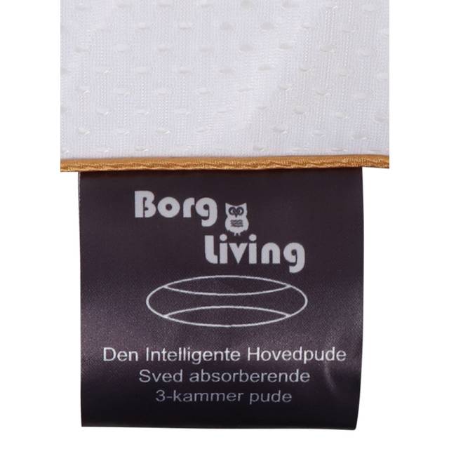 Borg Living Hovedpude 50x60 cm 3 Kammer Pudebetræk