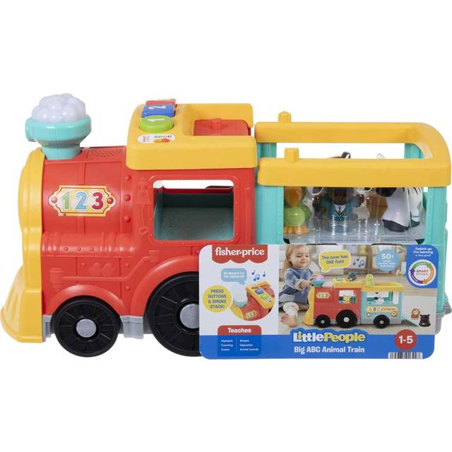 Fisher-Price Little People Big ABC Animal Train Toy