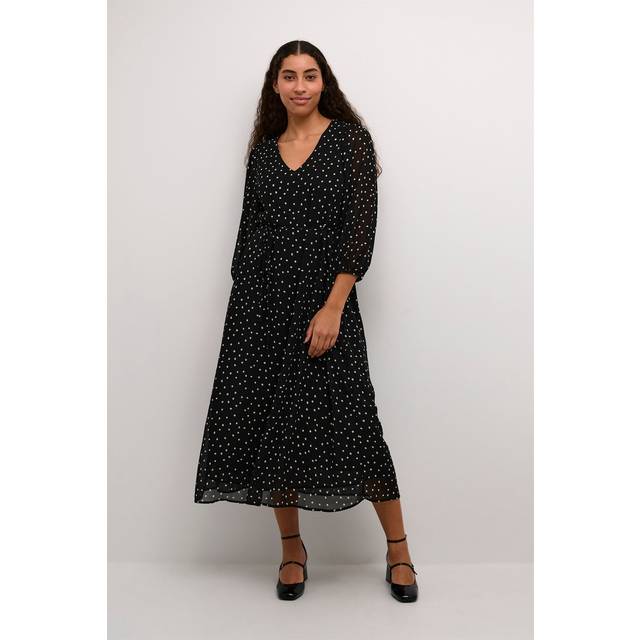 KAFFE Sally V-Neck Dress