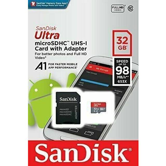 32gb sandisk micro sd memory card for samsung galaxy s9 s9+ mobile phone