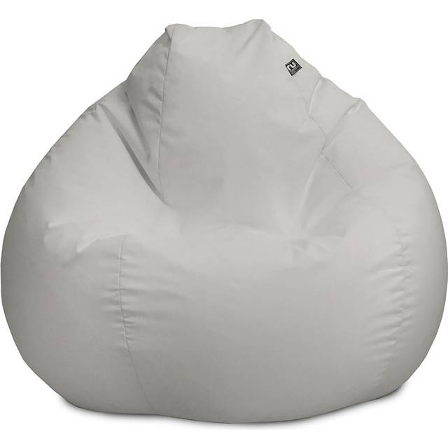 rucomfy Indoor Outdoor Bean Bag - Light Grey