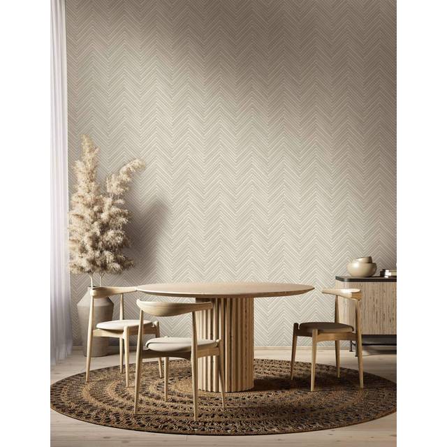 Galerie The Woods And Wicker Wood Beige Wallpaper 33373, Cream
