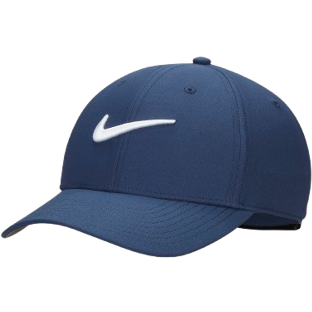 Nike Dri-FIT Club Structured Swoosh Cap - Midnight Navy/White Midnight Navy/White / L/XL