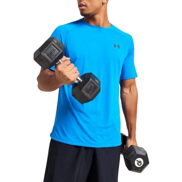 Under Armour Tech Reflective T-Shirt - Blue - Mens