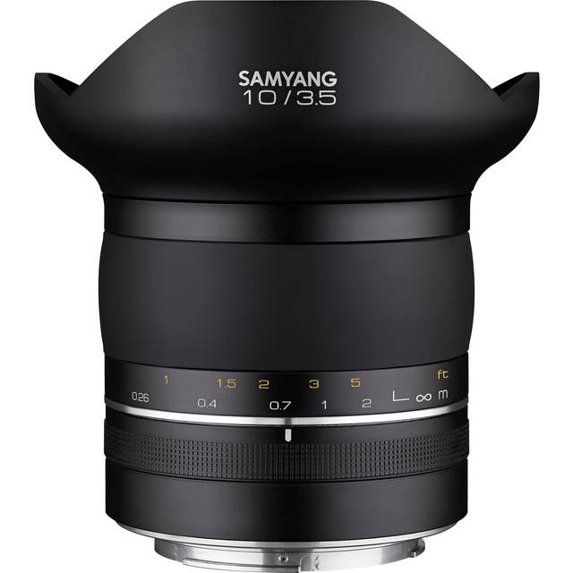 Used Samyang XP 10mm f/3.5 Ultra Wide Lens Canon EF