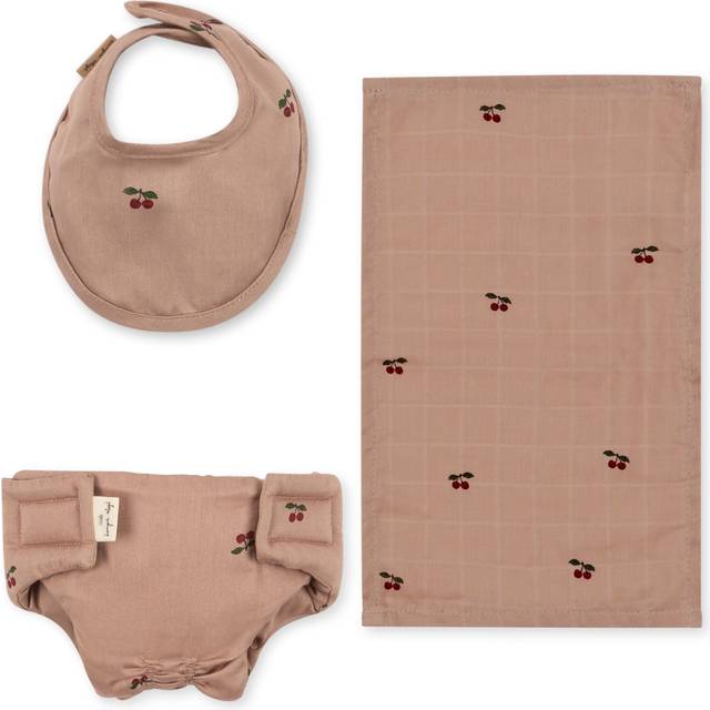Konges Sløjd - DOLL NURSERY SET - Tillbehör till dockor - CHERRY BLUSH - One size