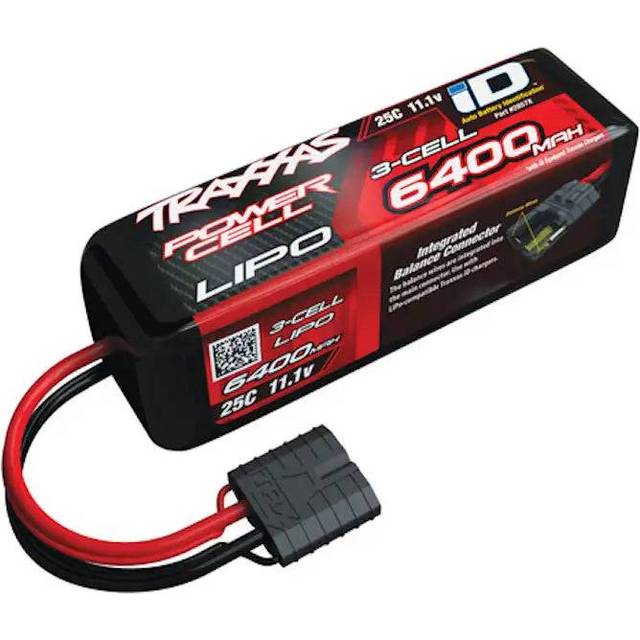 Traxxas - LiPo 6400mAh 11.1V 3S 25C iD Power Cell Battery TRX2857X
