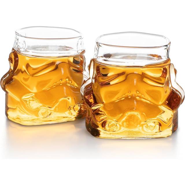 Original Stormtrooper 3D Whisky Glass (Set Of 2), Clear