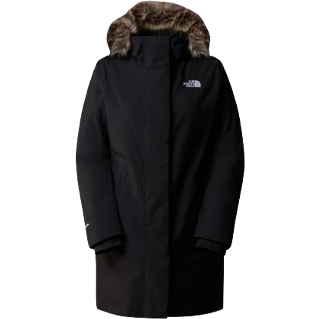 Arctic Long Hooded Parka - Black - M