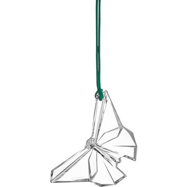Christmas Origami Butterfly Ornament - Clear