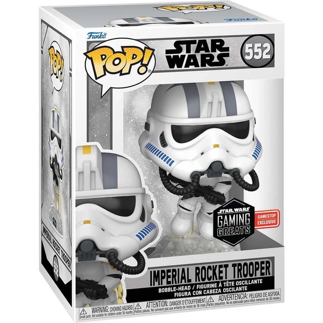 Funko POP: Star Wars: Battlefront - Imperial Rocket Trooper (Special Edition) - Vinyl Figure 9cm