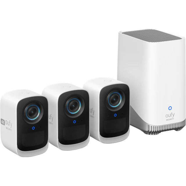 eufyCam S300 (eufyCam 3C) 3-Cam Kit White