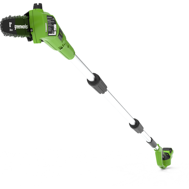 Greenworks G24PS20 Teleskopkædesav - 24 V